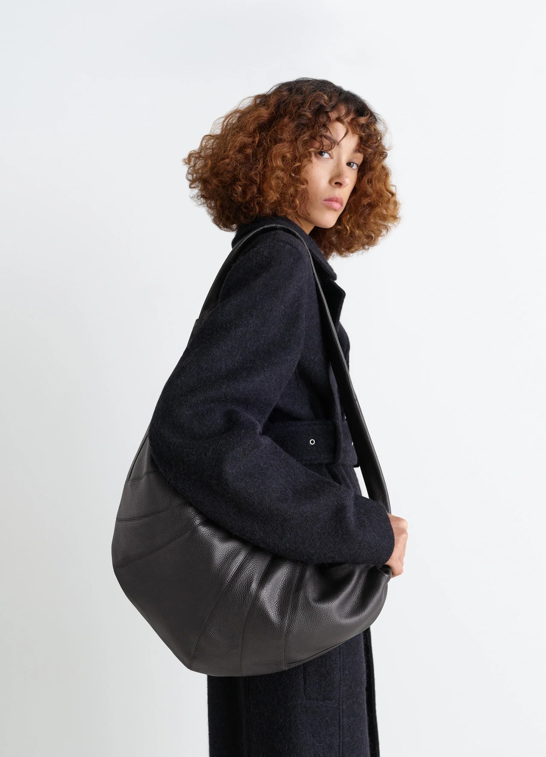 라지 크루아상 백