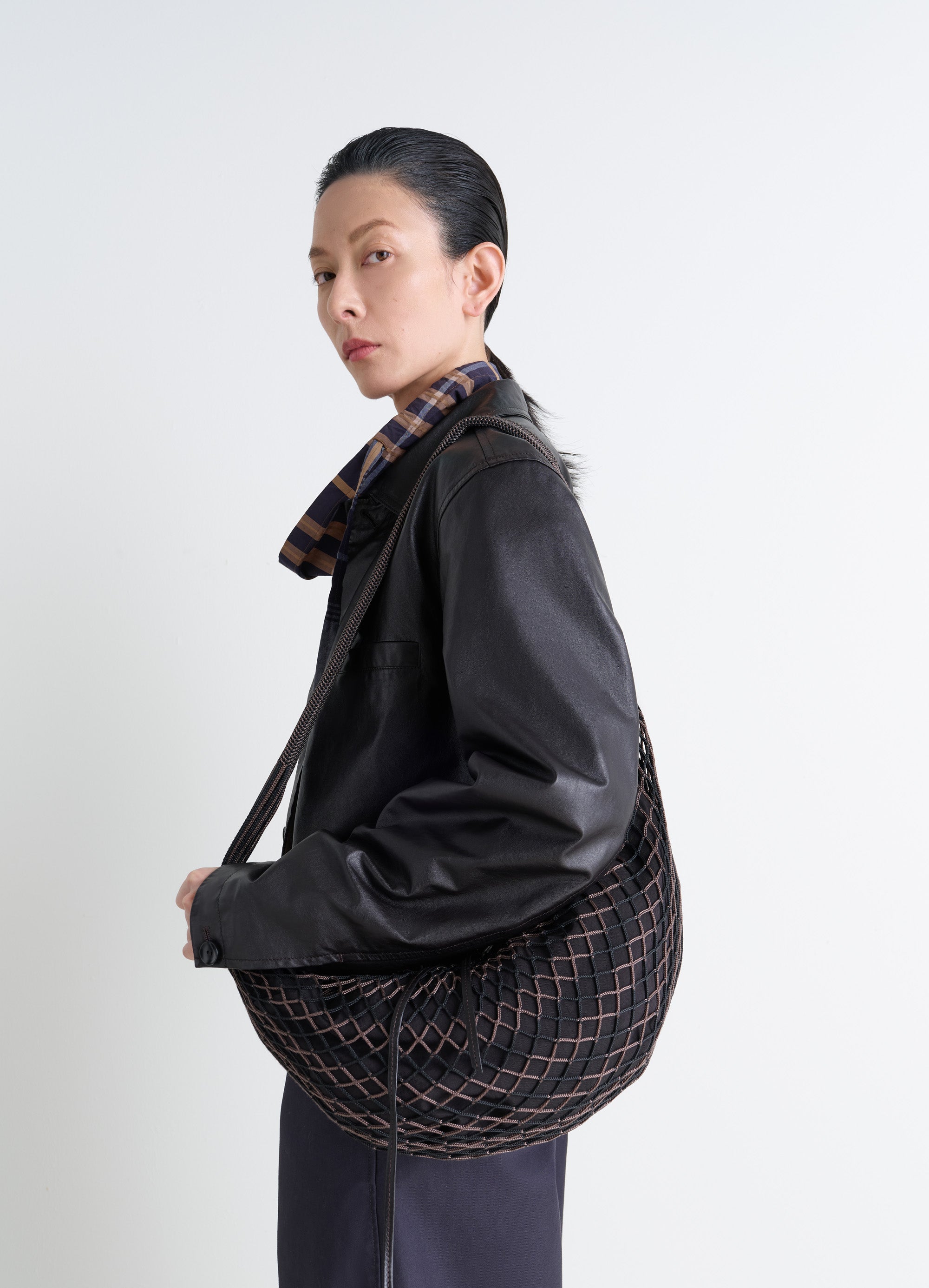 크루아상 필트 백