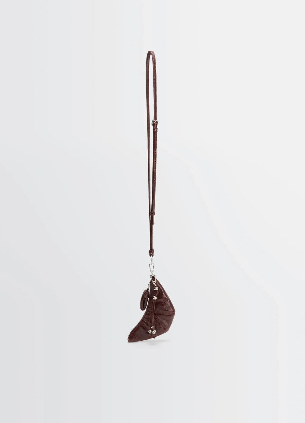 CROSSBODY CROISSANT COIN PURSE QIXI INFINITE LOVE CHARM